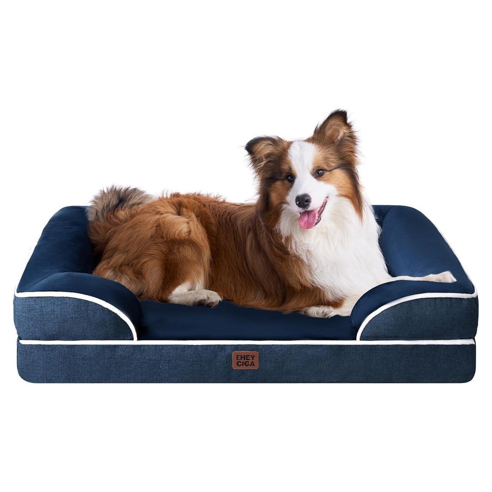 Hundebett Orthopädisches Memory Foam L 104 x B 69 x H 17 cm 1 St