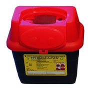 Dahlhausen Abwurfbehälter Sharpsafe 3 L roter Deckel 1 St