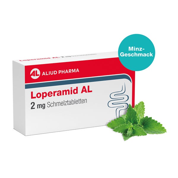 Loperamid AL 2 mg Schmelztabletten 6 St