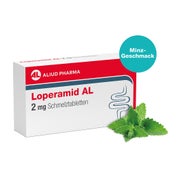 Produktabbildung: Loperamid AL 2 mg Schmelztabletten 6 St