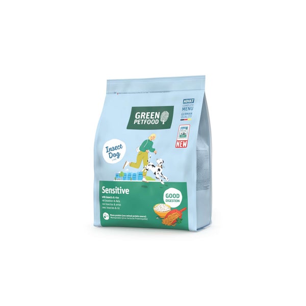 Green Petfood Dog - Sensitive with Insects 0,9 kg