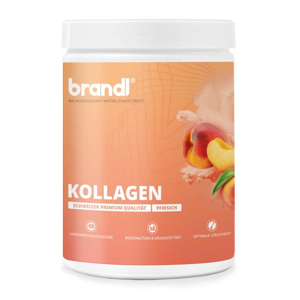 COLLAswiss® Kollagen aus Schweizer Weidehaltung | Pfirsich 1110 g