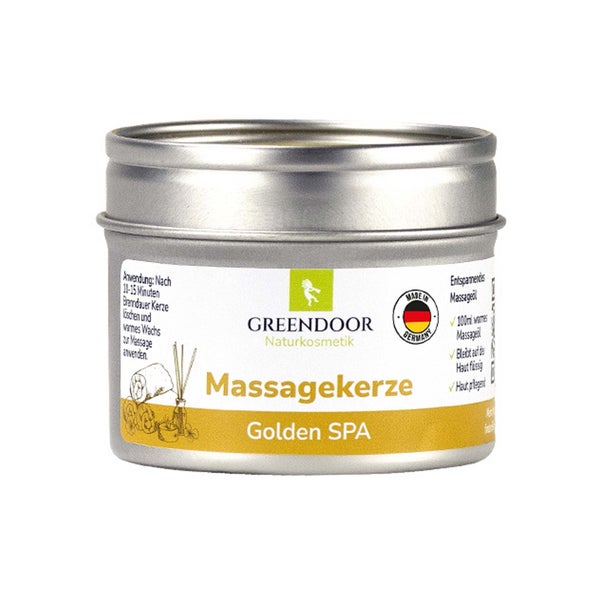 GREENDOOR Massagekerze Golden Spa 100 ml