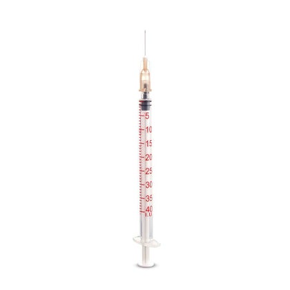 Dispomed 1 ml Spritze Insulin U-40, m. Spardorn, m. Kanüle 26G 100 P online kaufen