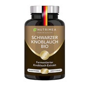 Produktabbildung: Nutrimea Schwarzer Knoblauch BIO | Knoblauchextrakt 90 St