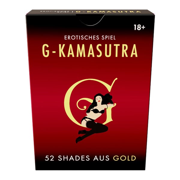 JOKE ITEMS - Spielkarten "g-kamasutra Aus Gold" 1 St