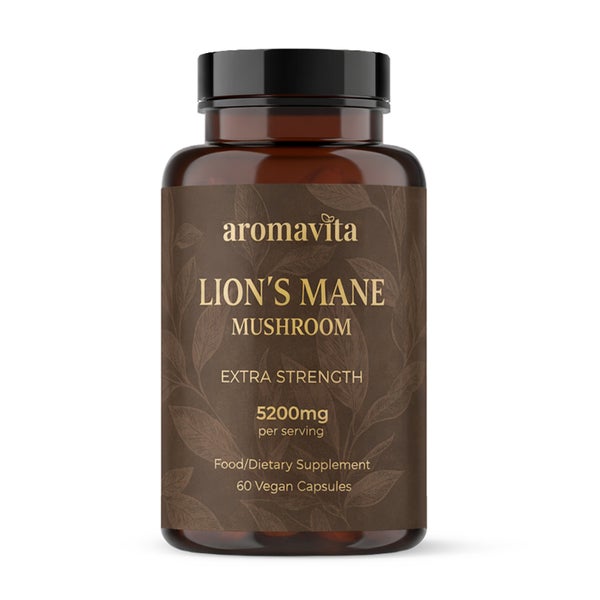Lion’s Mane Pilz Extrakt Kapseln – Hochdosierter Vitalpilz – Unterstützt Fokus & Konzentration – Premium Qualität – Vegan 60 St