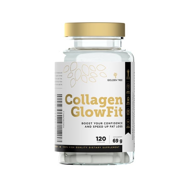 Golden Tree Collagen GlowFit - Haut + Figur / Cellulite 120 St 120 St