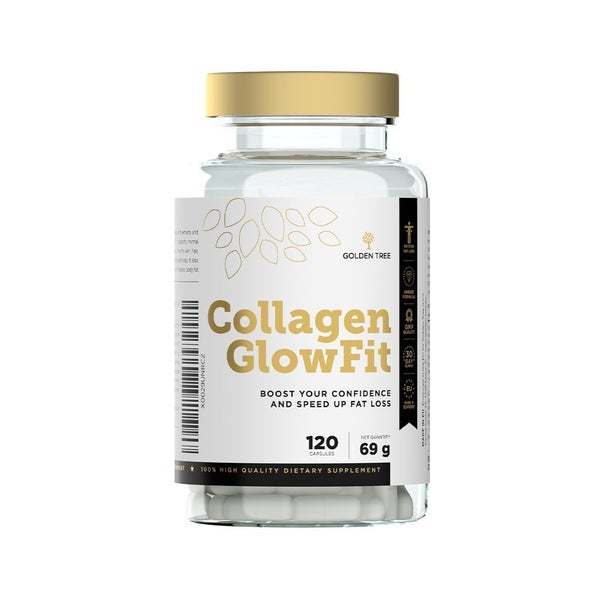 Golden Tree Collagen GlowFit - Haut + Figur / Cellulite 120 St