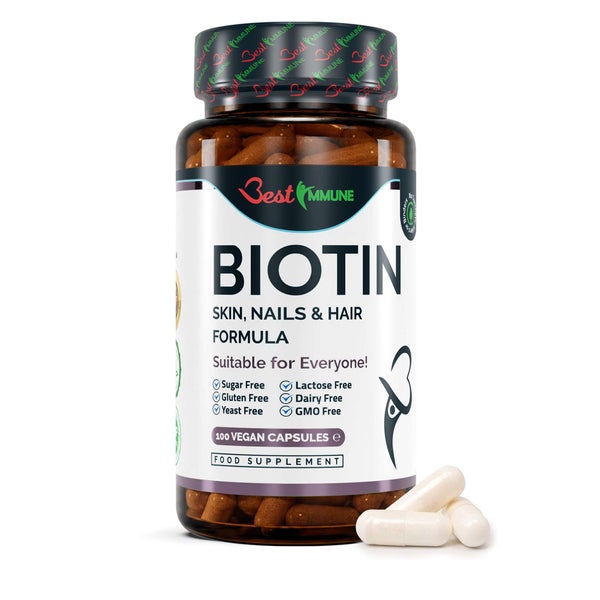 Best Immune Biotin Komplex für Haut Haare und Nägel 100 St