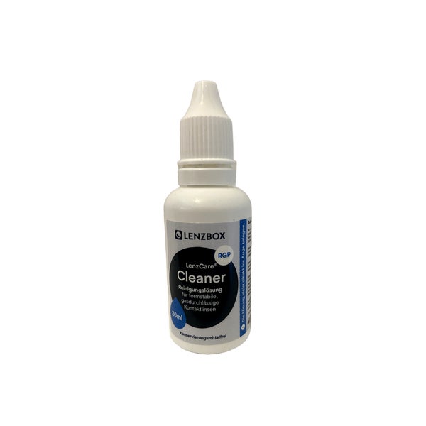 LenzCare RGP Cleaner - Intensivreinigung für harte Linsen 30 ml
