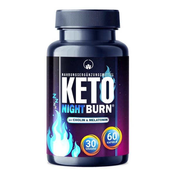 Saint Nutrition® KETO NIGHT BURN mit Melatonin |  Diät 30 g