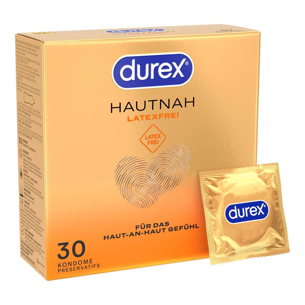 Durex - Kondome Hautnah Latexfrei 30 St