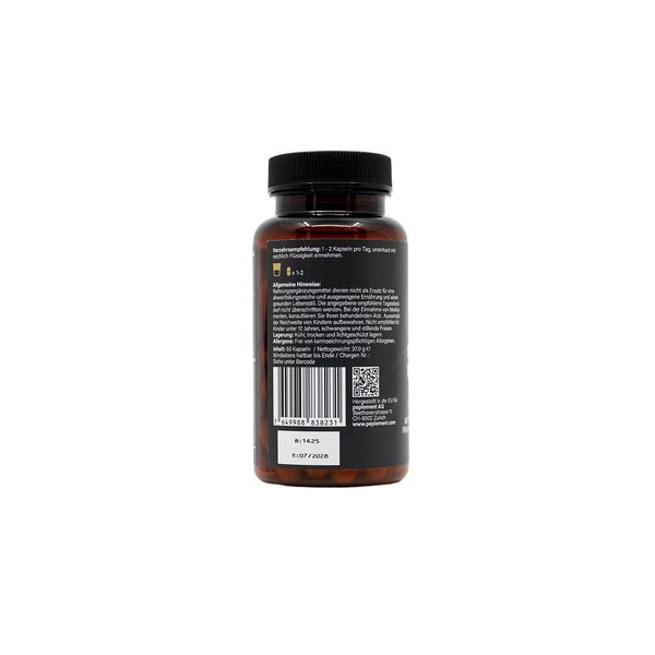 peplement Shilajit Men's Edition Kapseln mit Black Maca 60 St