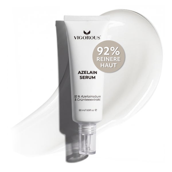 VIGOROUS® Azelainserum gegen Rosazea Rötungen Pickel & Akne 1 x 50 ml