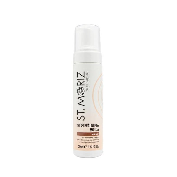 ST. MORIZ Professional Instant Tanning Mousse in Medium 200 ml