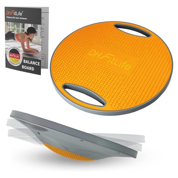 DH FitLife Balance Board für Yoga, Reha, Fitness 1 St