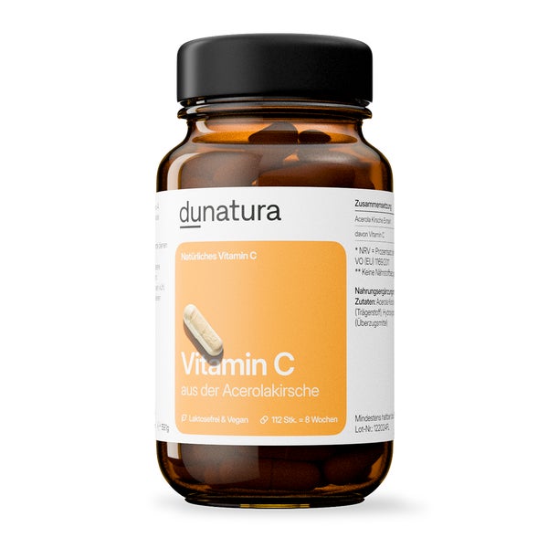 Vitamin C 420mg - 112 Kapseln - natürlich - vegan