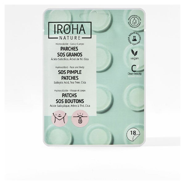 Iroha Nature Sos Pimple Patches 18 U