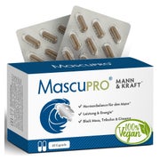 MascuPRO Mann & Kraft - Schwarzer Maca 60 St