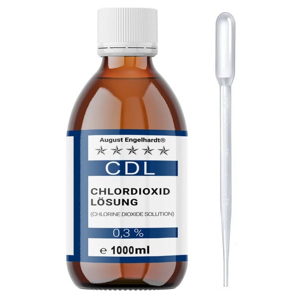 BMUT CDL/CDS 0,3% Chlordioxidlösung zur Wasseraufbereitung 1000 ml