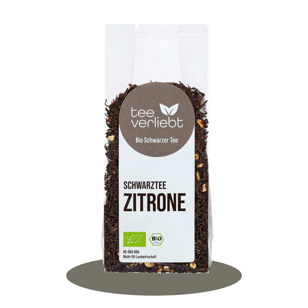teeverliebt - Schwarztee Zitrone loser Schwarzer Tee | 100g 100 g