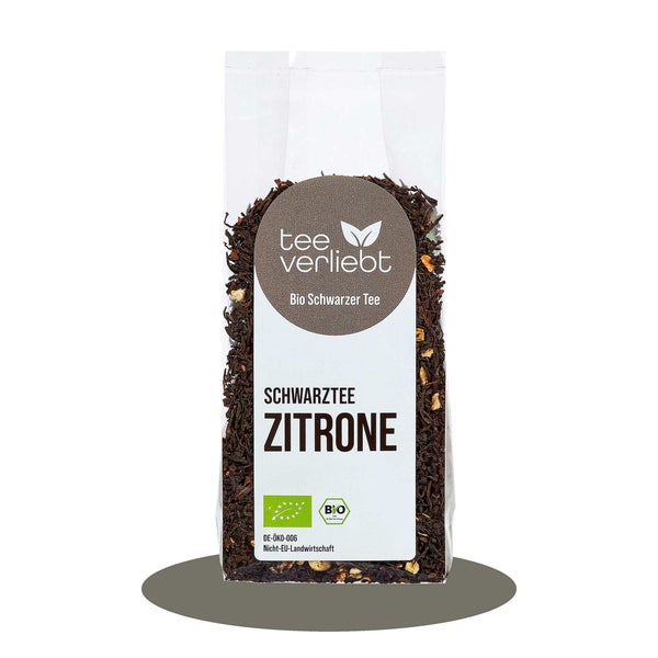 teeverliebt - Schwarztee Zitrone loser Schwarzer Tee | 100g 100 g
