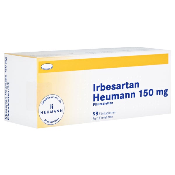 Irbesartan Heumann 150 Mg Filmtabletten 98 St
