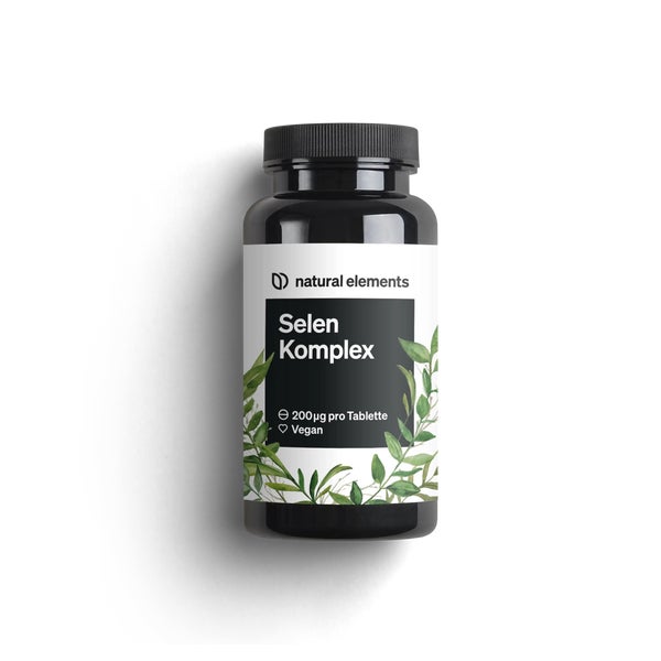 Selen Komplex – 365 Tabletten mit je 200µg – Komplex aus Natriumselenit und Selenmethionin – vegan, hochdosiert, ohne unnötige Zusätze – in Deutschland produziert & laborgeprüft 365 St