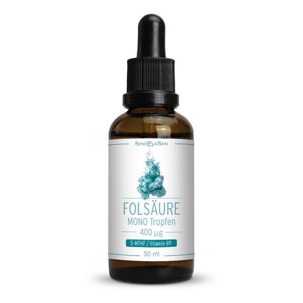 Folsäure MONO 400 µg 5-MTHF Tropfen zum 50 ml