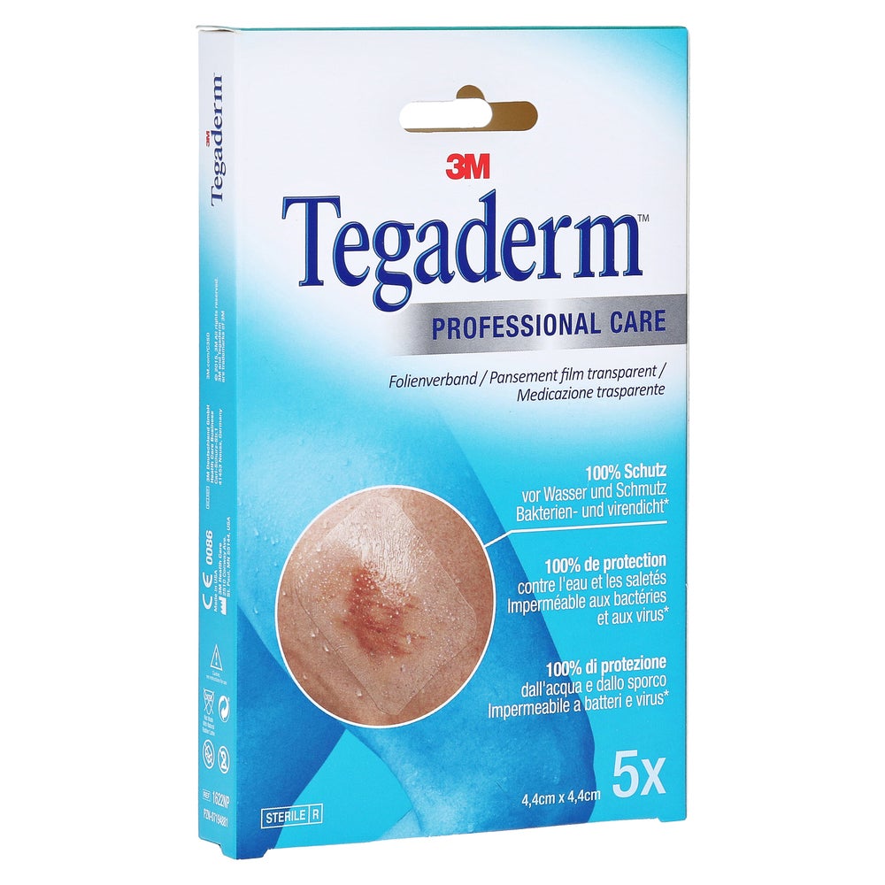 Tegaderm 3M Film 4,4x4,4 cm 1622NP 5 St