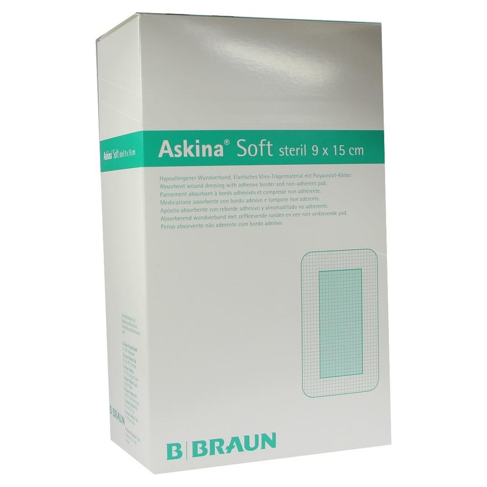 B.Braun Askina Soft Wundverband steril - 9 x 15 cm 40 St