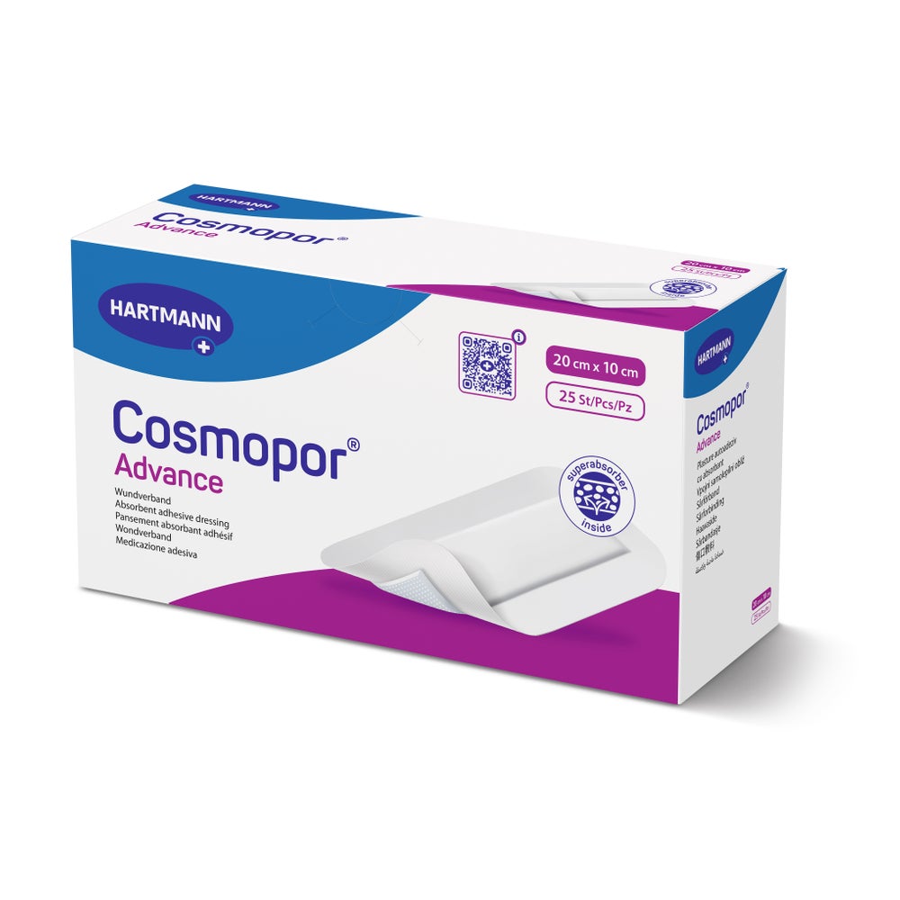 Cosmopor advance 20 x 10 cm 25 St