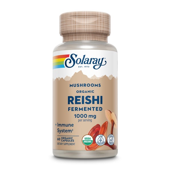 Reishi Fermentiert Solaray Kapseln 60 St