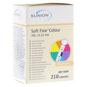 Produktabbildung: Klinion Soft fine colour Lanzetten 30 G 210 St