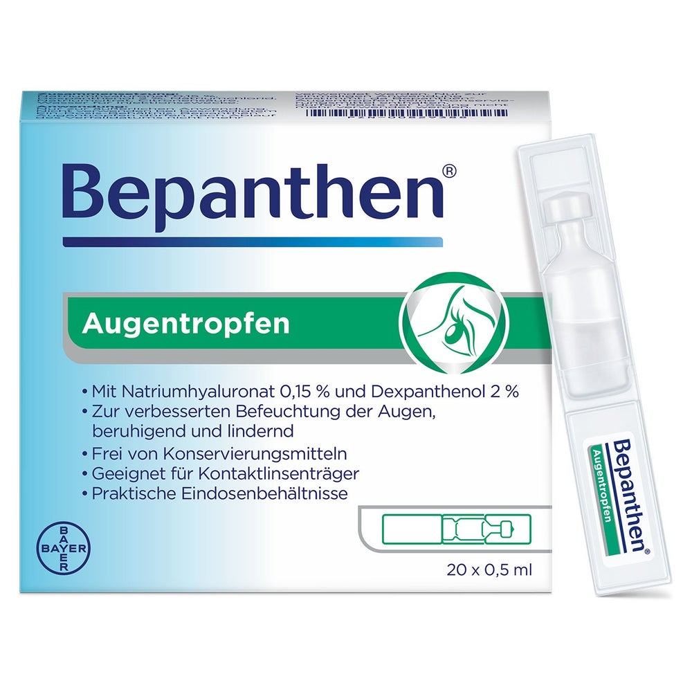 Bepanthen® Augentropfen 20X0,5 ml
