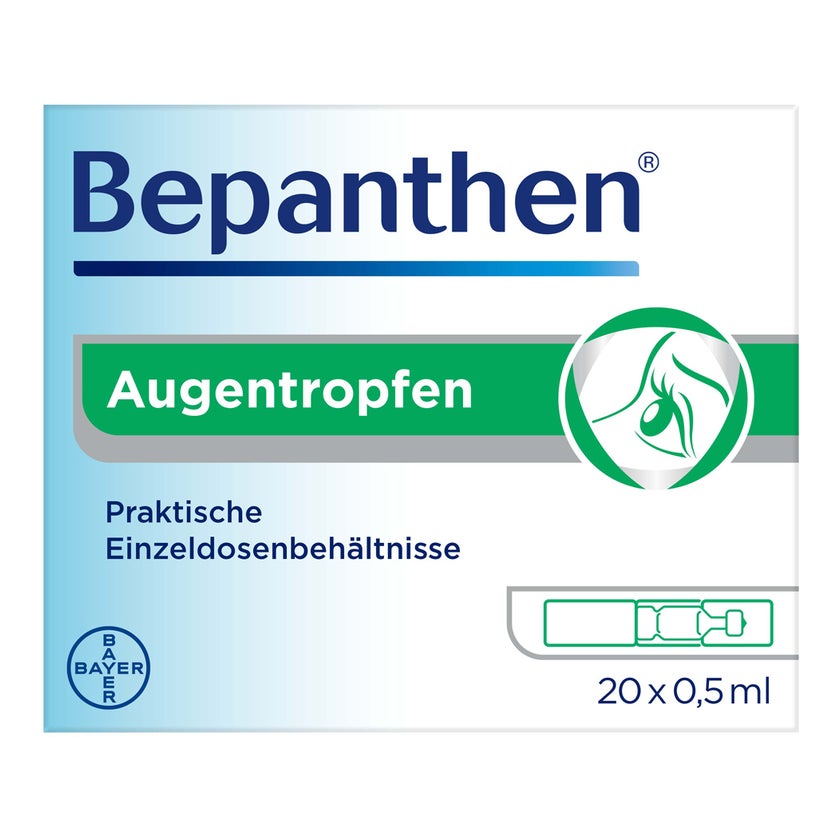 Bepanthen Augentropfen 20X0,5 ml