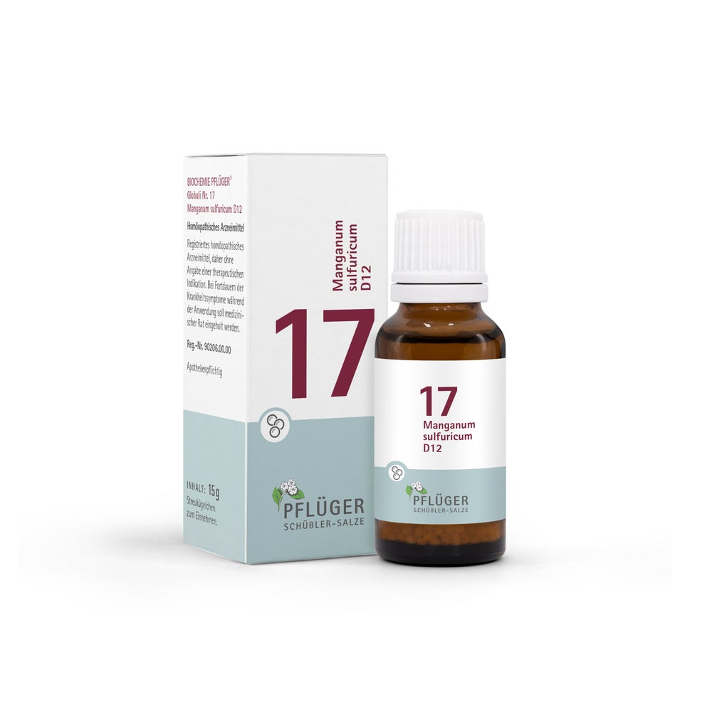 Schüßler-Salz Nr. 17 Manganum sulfuricum D12 15 g