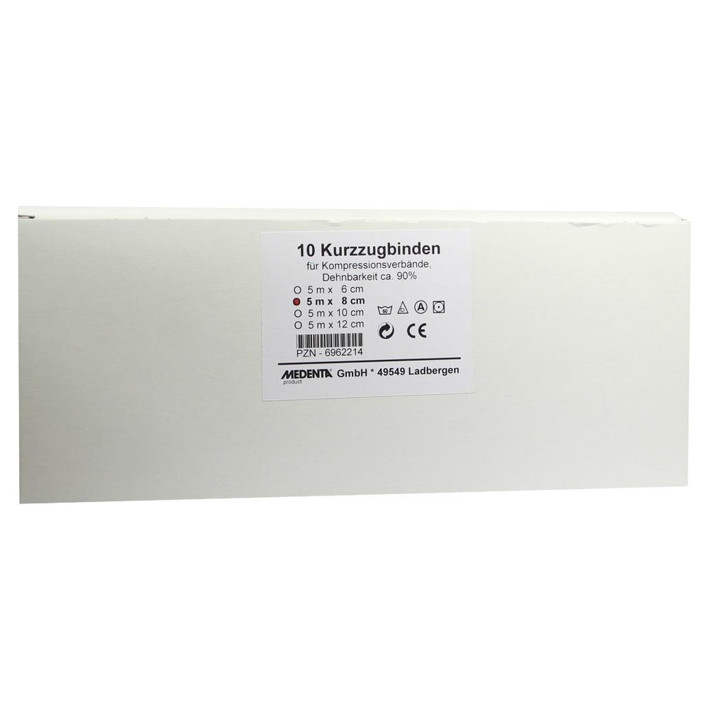 Kurzzugbinde 8 cmx5 m 10 St