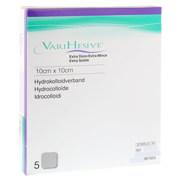 Varihesive Extra dünn 10x10 cm HKV hydro 5 St