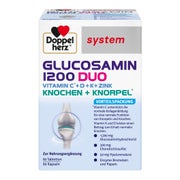 Produktabbildung: Doppelherz Glucosamin 1200 Duo system Ko 120 St