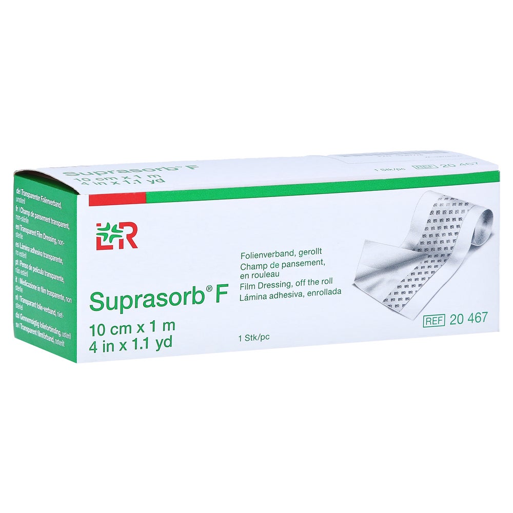 Suprasorb F Folien Wundverb.10 cmx1 m un 1 St