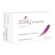 Zoely 2,5 Mg/1,5 mg Filmtabletten 6X28 St