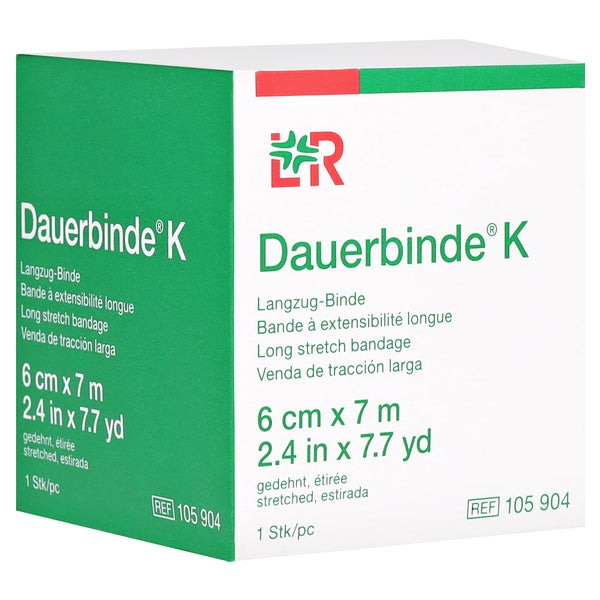 Dauerbinde Kräftig 6 cmx7 m 1 St