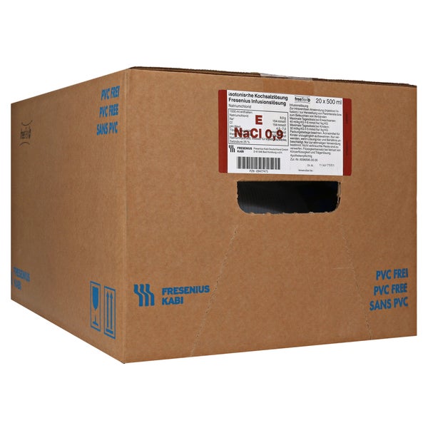 Isotonische Kochsalzlösung Fresenius fre 20X500 ml