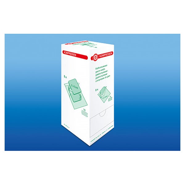 Noba Mullkompressen steril 16-lagig 8 x 10 Stück - 5 x 5 cm 8X10 St