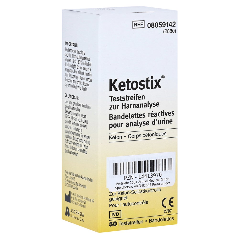 Ketostix Teststreifen 50 St