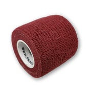 LisaCare selbstklebender Verband - Weinrot - 5cm x 4,5cm 1 St