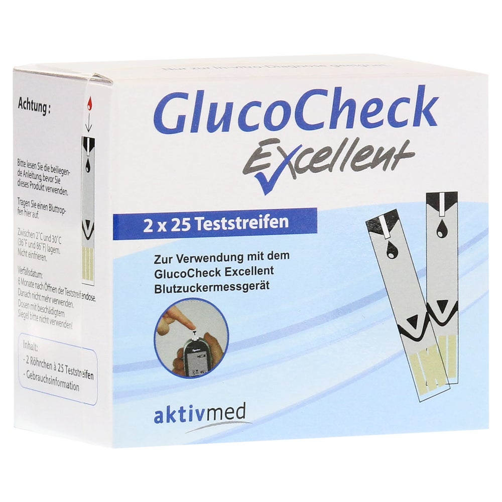 Glucocheck Excellent Teststreifen 50 St