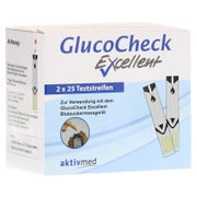 Produktabbildung: Glucocheck Excellent Teststreifen 50 St
